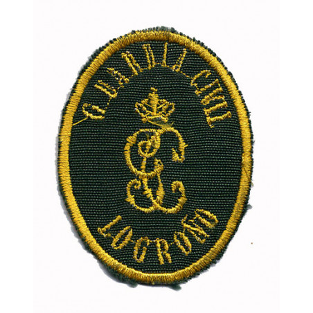 PARCHE BORDADO ALA 12- ALARMA TRANQUILO YO VIGILO