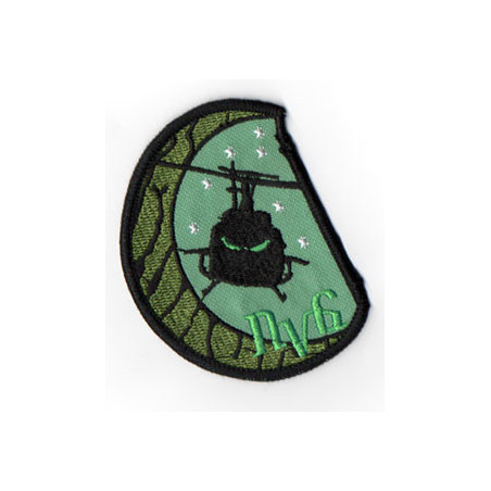 PARCHE BORDADO ALA 12- ALARMA TRANQUILO YO VIGILO