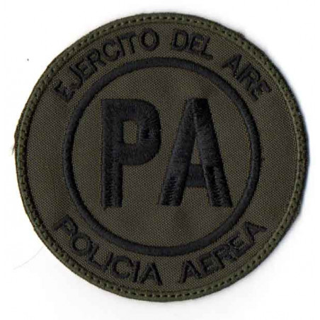 PARCHE BORDADO ALA 12- ALARMA TRANQUILO YO VIGILO