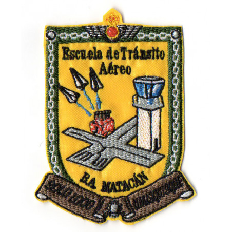 PARCHE BORDADO ALA 12- ALARMA TRANQUILO YO VIGILO