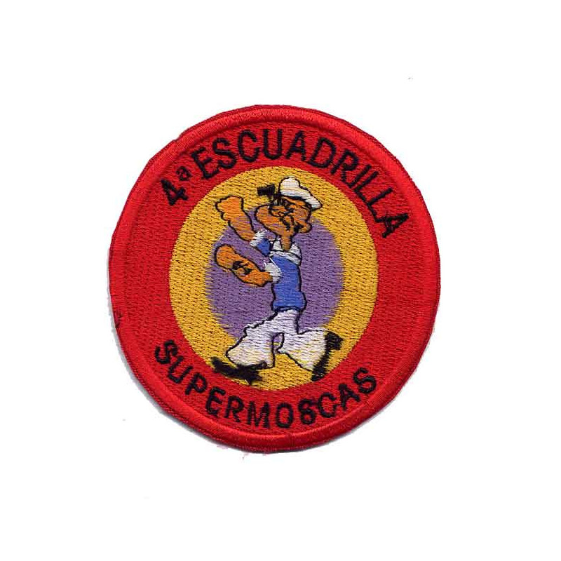 PARCHE BORDADO ALA 12- ALARMA TRANQUILO YO VIGILO