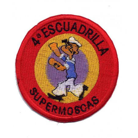 PARCHE BORDADO ALA 12- ALARMA TRANQUILO YO VIGILO