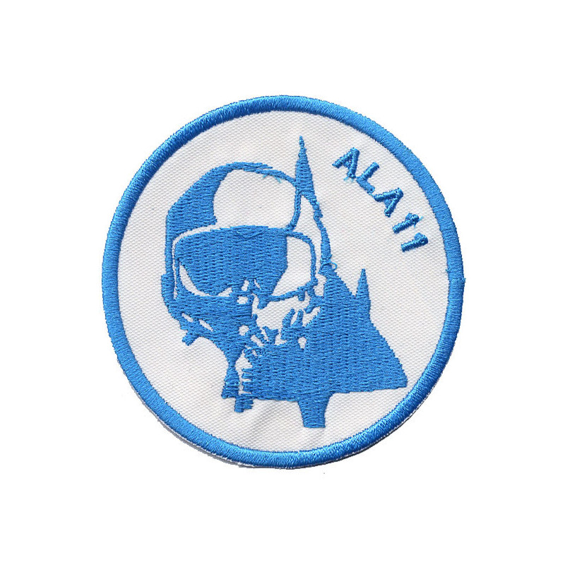 PARCHE BORDADO ALA 12- ALARMA TRANQUILO YO VIGILO