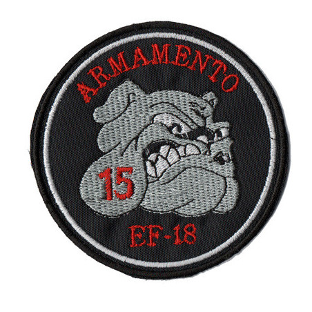 PARCHE BORDADO ALA 12- ALARMA TRANQUILO YO VIGILO