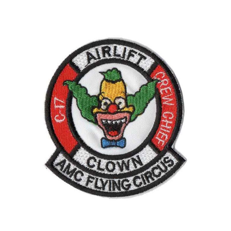 PARCHE BORDADO ALA 12- ALARMA TRANQUILO YO VIGILO