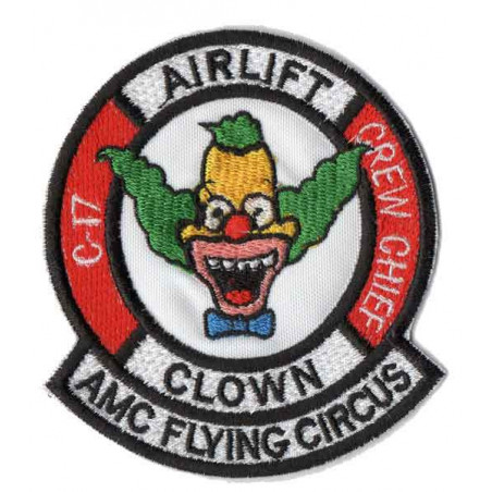 PARCHE BORDADO ALA 12- ALARMA TRANQUILO YO VIGILO