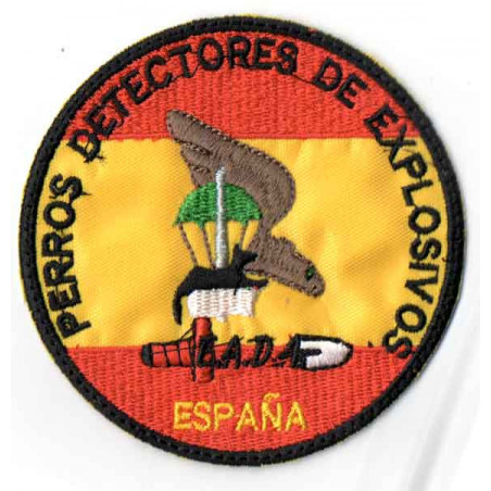 PARCHE BORDADO ALA 12- ALARMA TRANQUILO YO VIGILO