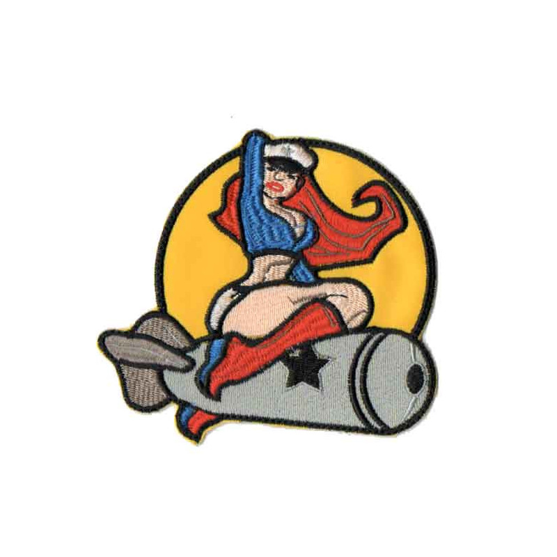 PARCHE BORDADO ALA 12- ALARMA TRANQUILO YO VIGILO