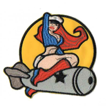 PARCHE BORDADO ALA 12- ALARMA TRANQUILO YO VIGILO