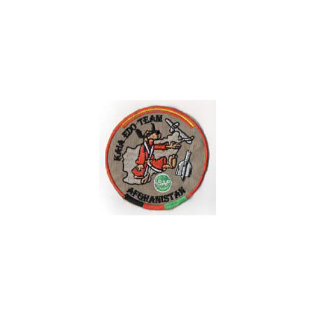 PARCHE BORDADO ALA 12- ALARMA TRANQUILO YO VIGILO