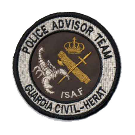 PARCHE BORDADO ALA 12- ALARMA TRANQUILO YO VIGILO