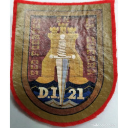 PARCHE BORDADO ALA 12- ALARMA TRANQUILO YO VIGILO