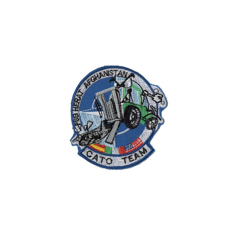 PARCHE BORDADO ALA 12- ALARMA TRANQUILO YO VIGILO