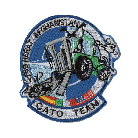 PARCHE BORDADO ALA 12- ALARMA TRANQUILO YO VIGILO