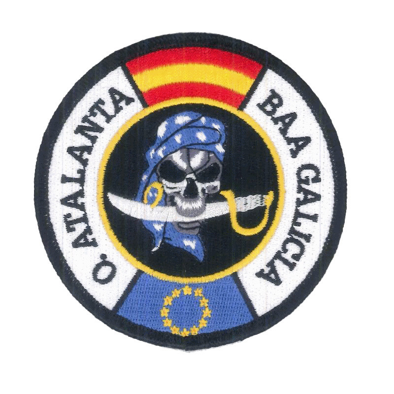 PARCHE BORDADO ALA 12- ALARMA TRANQUILO YO VIGILO