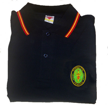 POLO BORDADO DE GUARDIA CIVIL DE TRAFICO