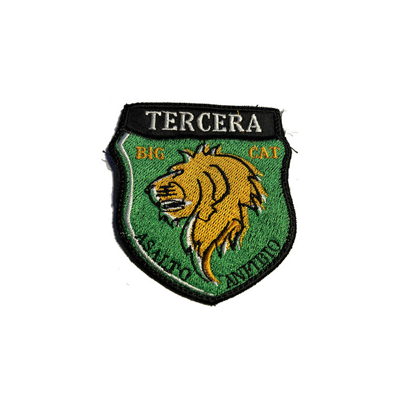 PARCHE BORDADO ALA 12- ALARMA TRANQUILO YO VIGILO