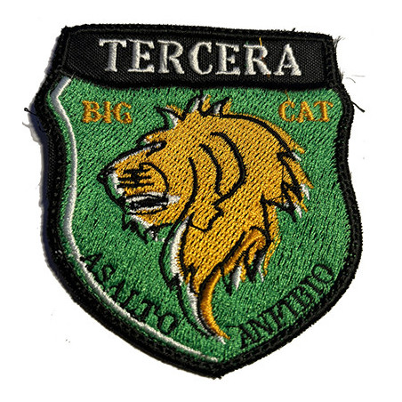 PARCHE BORDADO ALA 12- ALARMA TRANQUILO YO VIGILO