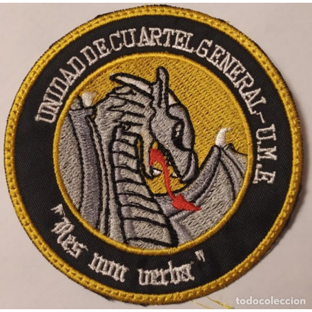 PARCHE BORDADO ALA 12- ALARMA TRANQUILO YO VIGILO