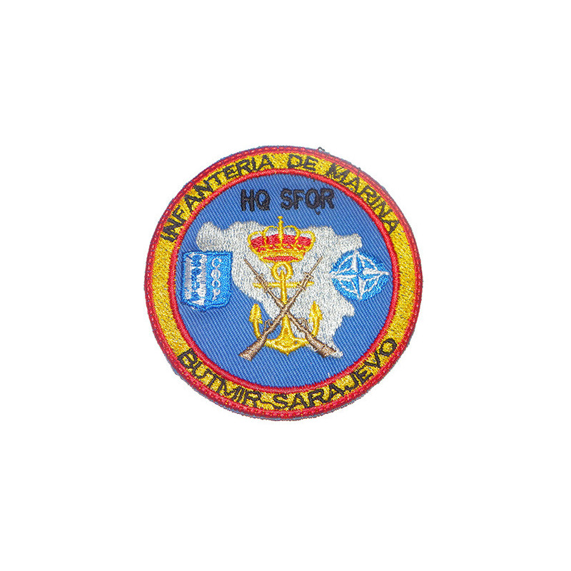 PARCHE BORDADO ALA 12- ALARMA TRANQUILO YO VIGILO