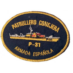 PARCHE BORDADO ALA 12- ALARMA TRANQUILO YO VIGILO