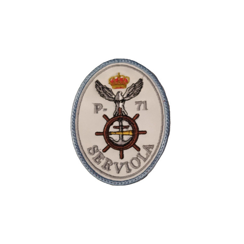 PARCHE BORDADO ALA 12- ALARMA TRANQUILO YO VIGILO