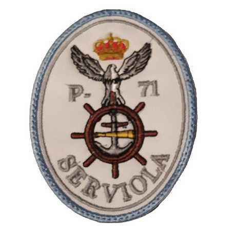 PARCHE BORDADO ALA 12- ALARMA TRANQUILO YO VIGILO