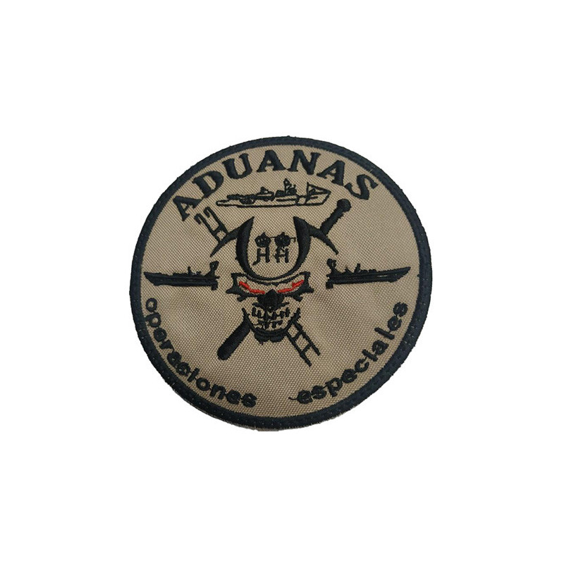 PARCHE BORDADO ALA 12- ALARMA TRANQUILO YO VIGILO