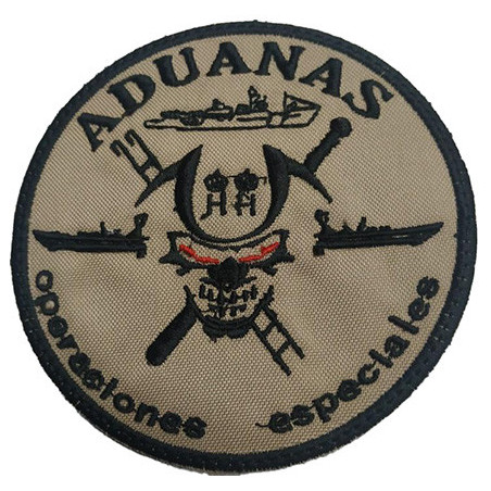 PARCHE BORDADO ALA 12- ALARMA TRANQUILO YO VIGILO