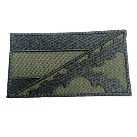 PARCHE BORDADO ALA 12- ALARMA TRANQUILO YO VIGILO