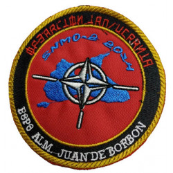 PARCHE BORDADO ALA 12- ALARMA TRANQUILO YO VIGILO