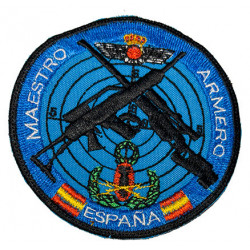 PARCHE BORDADO ALA 12- ALARMA TRANQUILO YO VIGILO