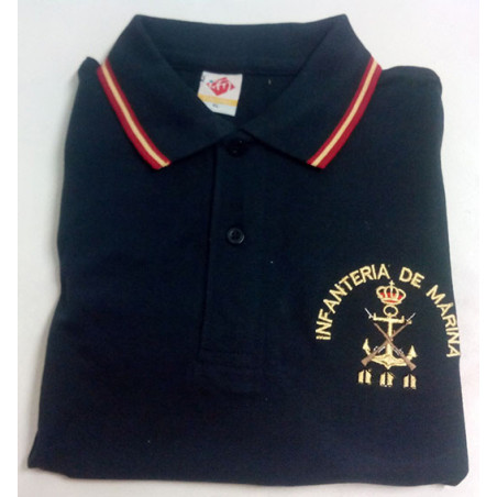 POLO BORDADO DE LA INFANTERIA DE MARINA ESPAÑOLA