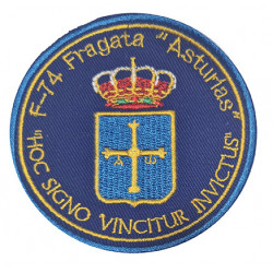 PARCHE BORDADO ALA 12- ALARMA TRANQUILO YO VIGILO