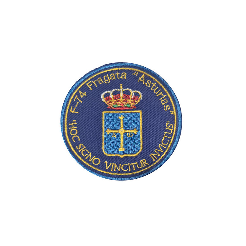 PARCHE BORDADO ALA 12- ALARMA TRANQUILO YO VIGILO