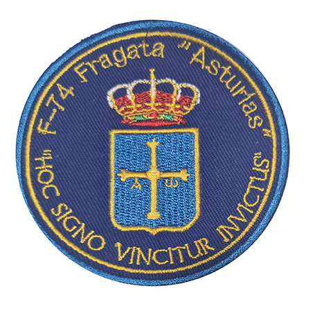 PARCHE BORDADO ALA 12- ALARMA TRANQUILO YO VIGILO