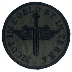 PARCHE BORDADO ALA 12- ALARMA TRANQUILO YO VIGILO