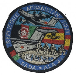 PARCHE BORDADO ALA 12- ALARMA TRANQUILO YO VIGILO