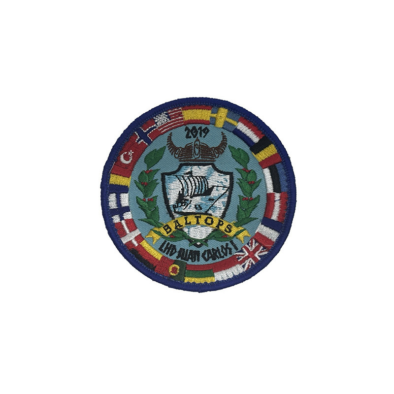 PARCHE BORDADO ALA 12- ALARMA TRANQUILO YO VIGILO