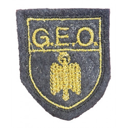 PARCHE BORDADO ALA 12- ALARMA TRANQUILO YO VIGILO