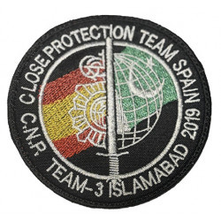 PARCHE BORDADO ALA 12- ALARMA TRANQUILO YO VIGILO