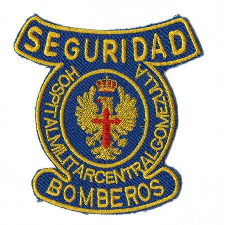 PARCHE BORDADO BOMBEROS HOSPITAL GOMEZ ULLA EJERCITO DE TIERRA