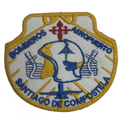 PARCHE BORDADO AEROPUERTO DE SANTIAGO DE COMPOSTELA