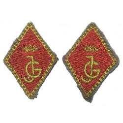 ROMBO BORDADO DE GUARDIA JOVEN DE LA GUARDIA CVIL 1970