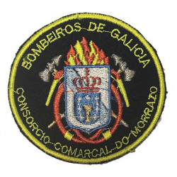 PARCHE BORDADO BOMBEIROS DE GALICIA CONSORCIO DO MORRAZO PECHO MODELO 2