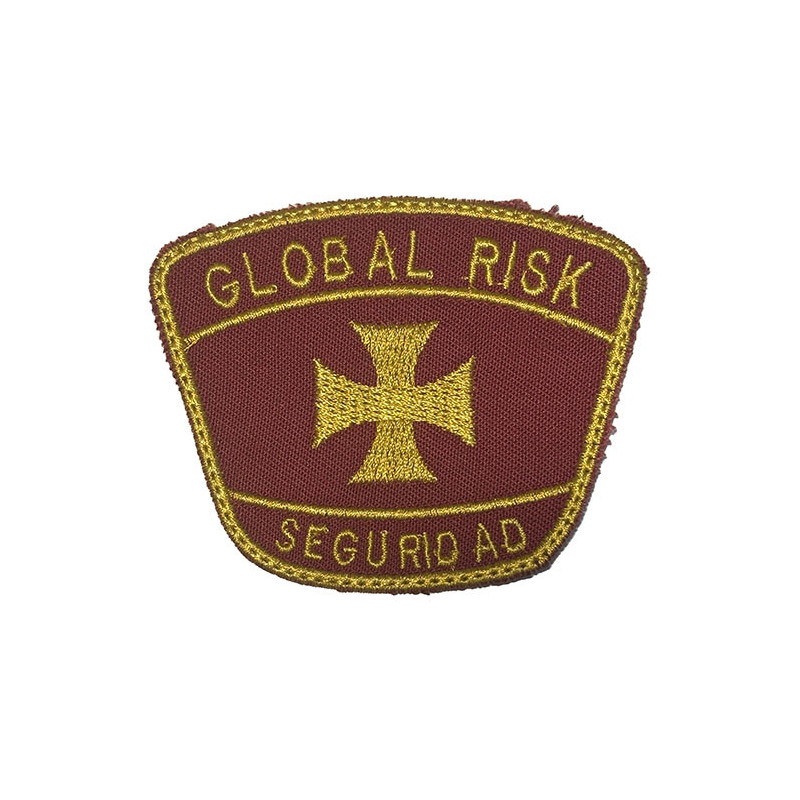 PARCHE BORDADO GLOBAL RISK SEGURIDAD