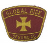 PARCHE BORDADO GLOBAL RISK SEGURIDAD
