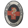 PARCHE BORDADO DE LA CRUZ ROJA ESPAÑOLA MEDICO BRIGADA DE TROPAS DE SOCORRO