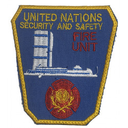 PARCHE BORDADO BOMBEROS NACIONES UNIDAS