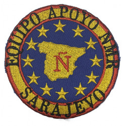 PARCHE BORDADO ALA 12- ALARMA TRANQUILO YO VIGILO